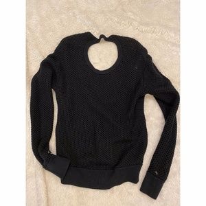 Black Workout Top / Sweater